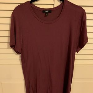 Maroon t-shirt